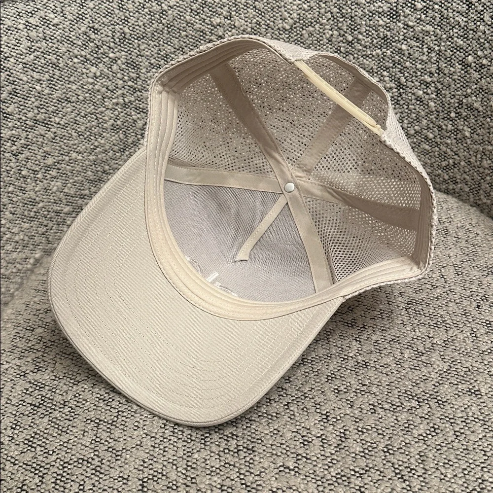 ALO District Trucker Hat in Bone - Picture 9 of 9